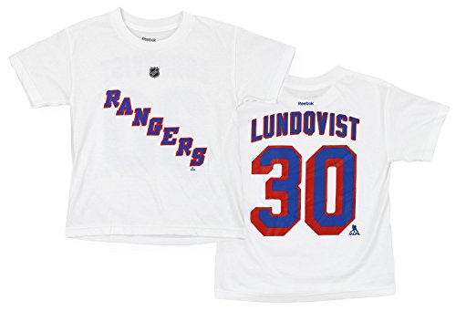 Youth New York Rangers Henrik Lundqvist #30 Outerstuff White