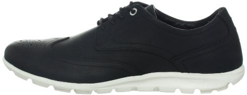 Rockport Men's Truwalk Zero Wingtip Oxford Shoes, Black / White – Fanletic