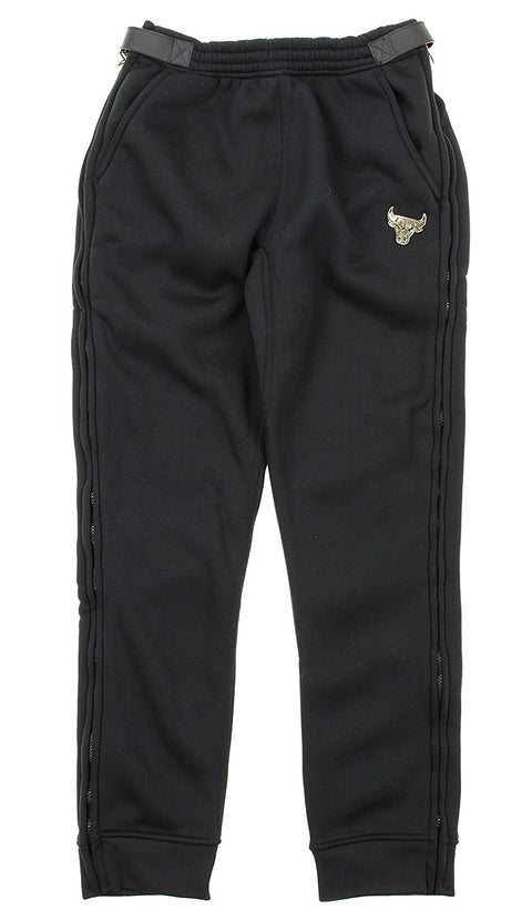 Zipway NBA Men's Chicago Bulls Gold Accent Track Pants, Black