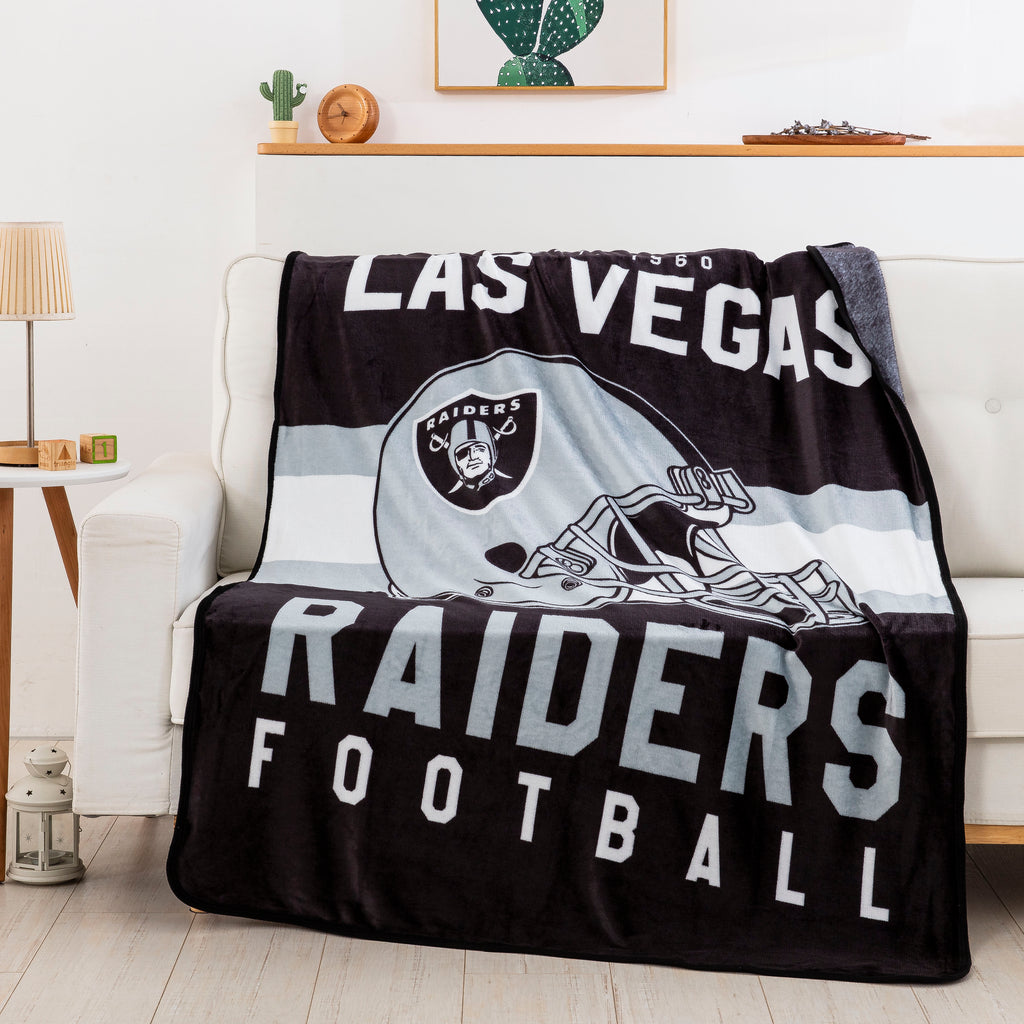 Oakland Raiders NFL Denali Throw Blanket