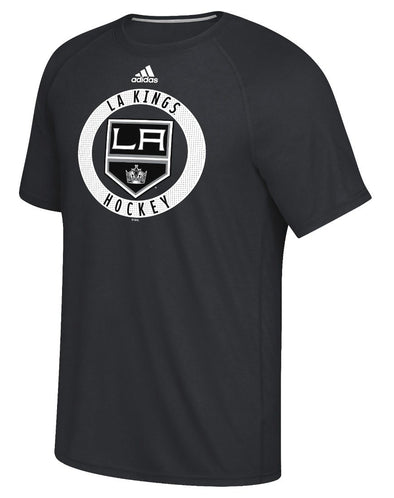 Adidas NHL Men's Los Angeles Kings Practice Climalite Performance S/S T-Shirt