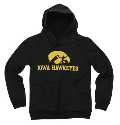 NCAA Youth Iowa Hawkeyes Performance Hoodie