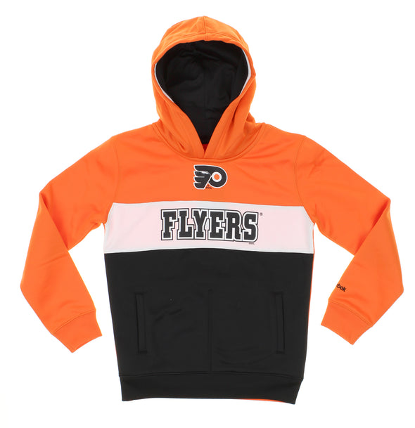 NHL Youth Philadelphia Flyers Performance Pullover Hoodie, Orange