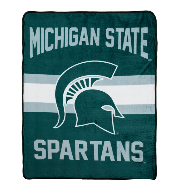 Northwest NCAA Michigan State Spartans Singular Silk Touch Throw Blanket, 45" x 60"