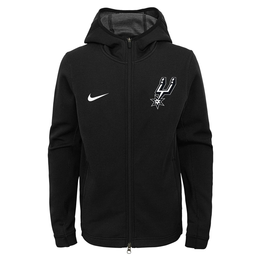 Nike NBA Youth San Antonio Spurs Showtime Full Zip Hoodie Fanletic