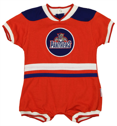 Hockey Florida Panthers NHL Boys Girls Infant Vintage Romper, Red