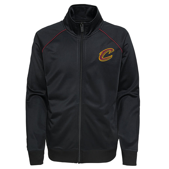 Outerstuff NBA Youth (8-20) Boys Cleveland Cavaliers Full Zip Track Jacket