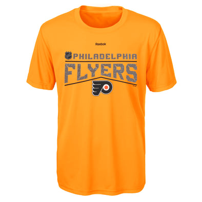 Reebok NHL Youth (8-20) Philadelphia Flyers Speedwick Freeze Reflect T-Shirt
