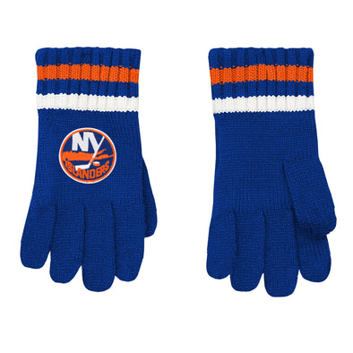 Outerstuff NHL Youth Boys New York Islanders Knit Gloves, One Size