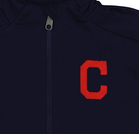Outerstuff MLB Youth/Kids Cleveland Indians Performance Full Zip Hoodie