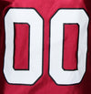 Reebok Arizona Cardinals NFL Women's "00" Dazzle Fashion Jersey, Maroon
