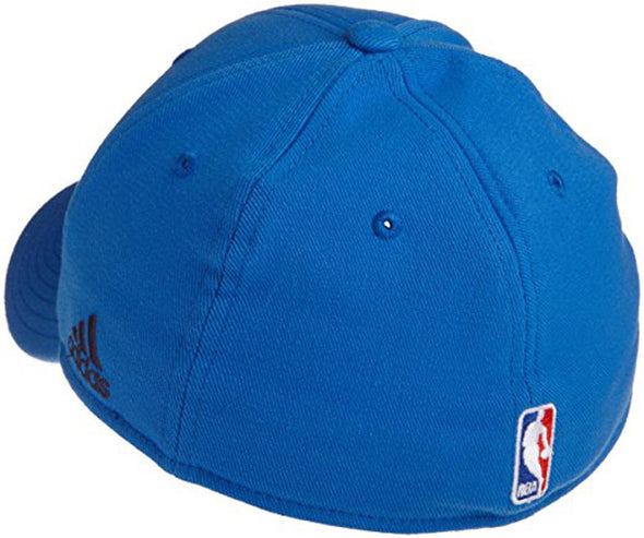 Adidas NBA Oklahoma City Thunder Flex Fit Hat, Large/X-Large