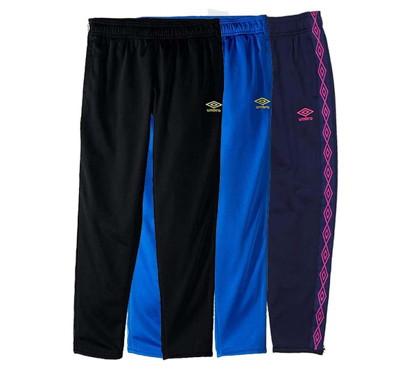 Umbro Little Girls Double Diamond Track Pants, Color Options