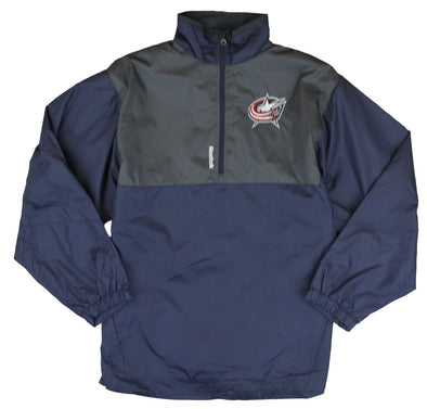 Reebok NHL Youth Columbus Blue Jackets Craftman Hot Jacket - Navy Blue