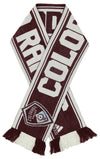 Adidas MLS Colorado Rapids Unisex Coach's Scarf, One Size Fits All, Maroon