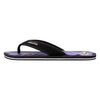 FOCO NFL Men's Baltimore Ravens Contour Fade Wordmark Thong Sandals