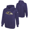 New Era Baltimore Ravens NFL Men's Stadium Logo Pullover Performance Hoodie, Purple