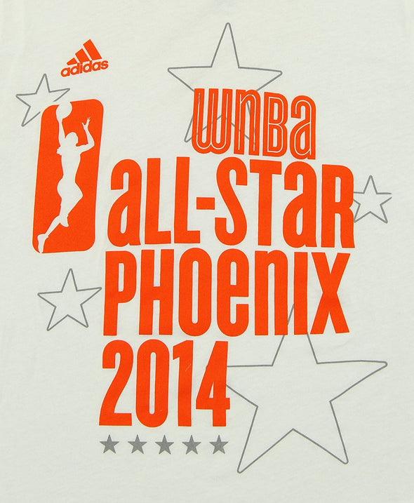 Adidas WNBA Youth 2014 Phoenix All-Star Tee, White