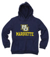 NCAA Youth Marquette Golden Eagles Performance Hoodie, Navy