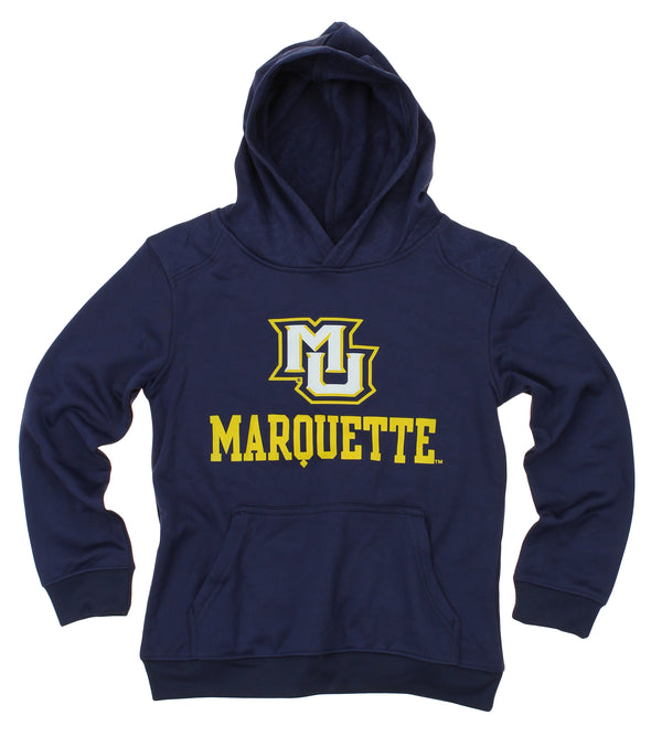 NCAA Youth Marquette Golden Eagles Performance Hoodie, Navy