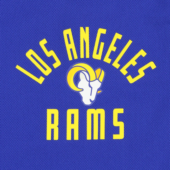 Zubaz NFL Men's Los Angeles Rams Viper Accent Elevated Jacquard Track Pants
