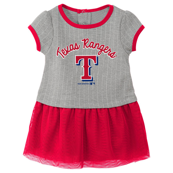 Outerstuff MLB Infants & Toddlers Texas Rangers Dress and Bloomers Set
