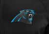 Zubaz NFL Carolina Panthers Men's Heavyweight Full Zip  Fleece Hoodie