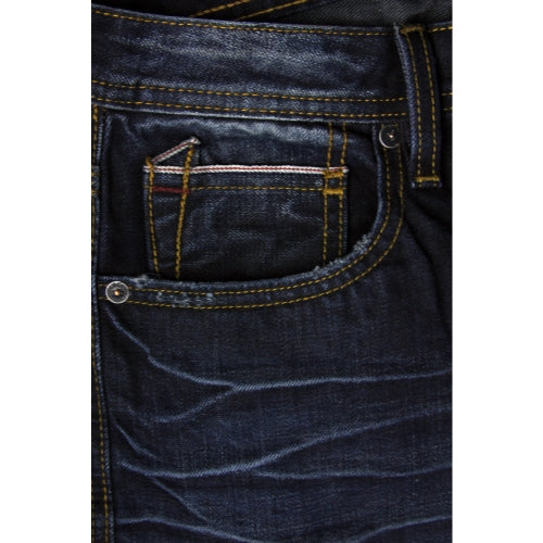 Cult of Individuality Men's Rocker Slim Navy Jean Pants