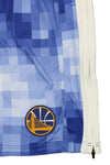 Zipway NBA Men's Golden State Warriors Pixel Single Layer Athletic Shorts