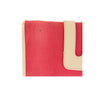 Tila March Zelig Fold-over Canvas Clutch Purse Bag - Pink
