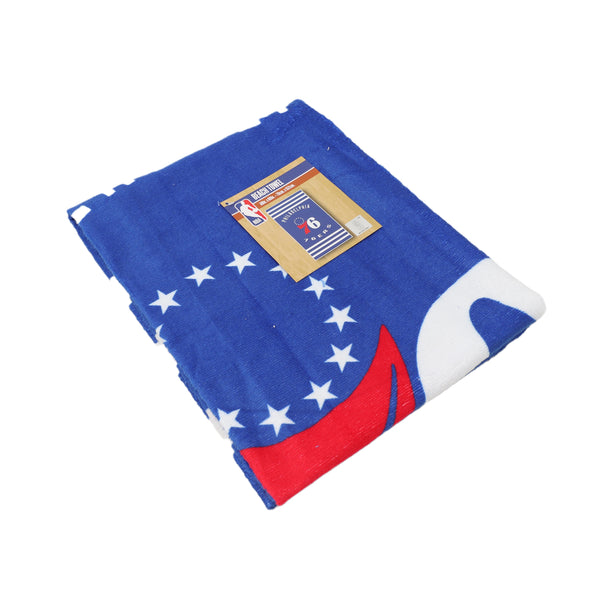 Northwest NBA Philadelphia 76Ers "Stripes" Beach Towel, 30" x 60"