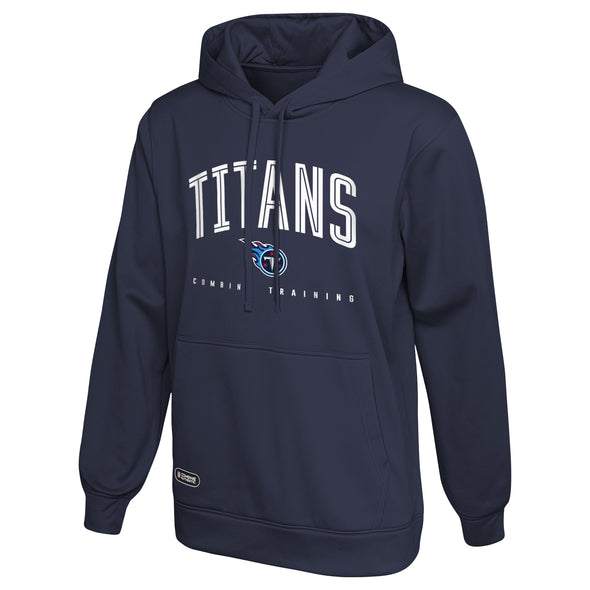 Outerstuff NFL Men's Tennessee Titans Up Field Performance Fleece Hoodie