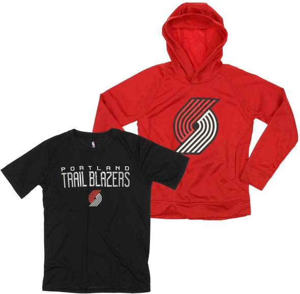 Outerstuff NBA Youth Portland Trailblazers Team Color Primary Logo Performance Combo Set