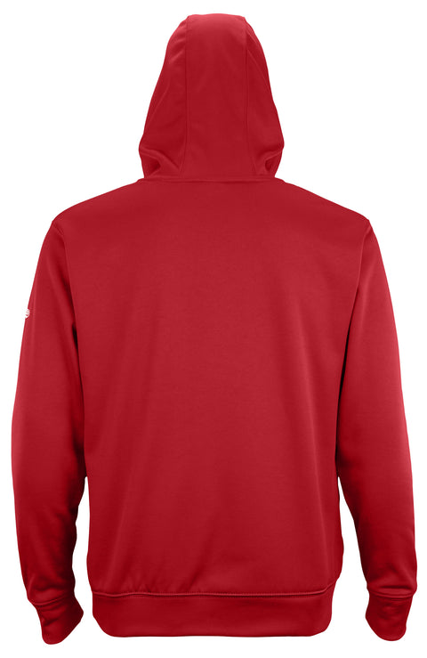 New Era NFL Men's San Francisco 49ers Across Field Pullover Performance Fleece Hoodie