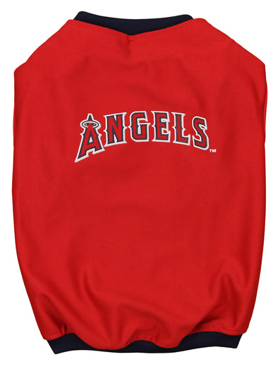 Sporty K-9 MLB Los Angeles Angels Baseball Dog Jersey, Red