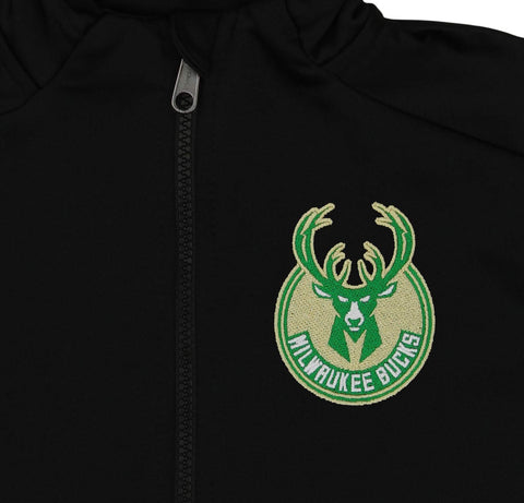 Outerstuff NBA Youth/Kids Milwaukee Bucks Performance Full Zip Hoodie