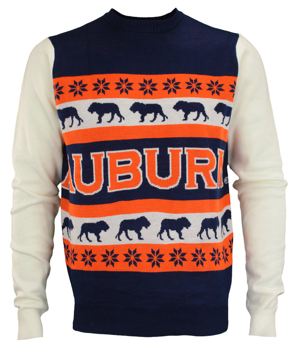 Forever Collectibles NCAA Men's Auburn Tigers One Too Many Ugly Sweater