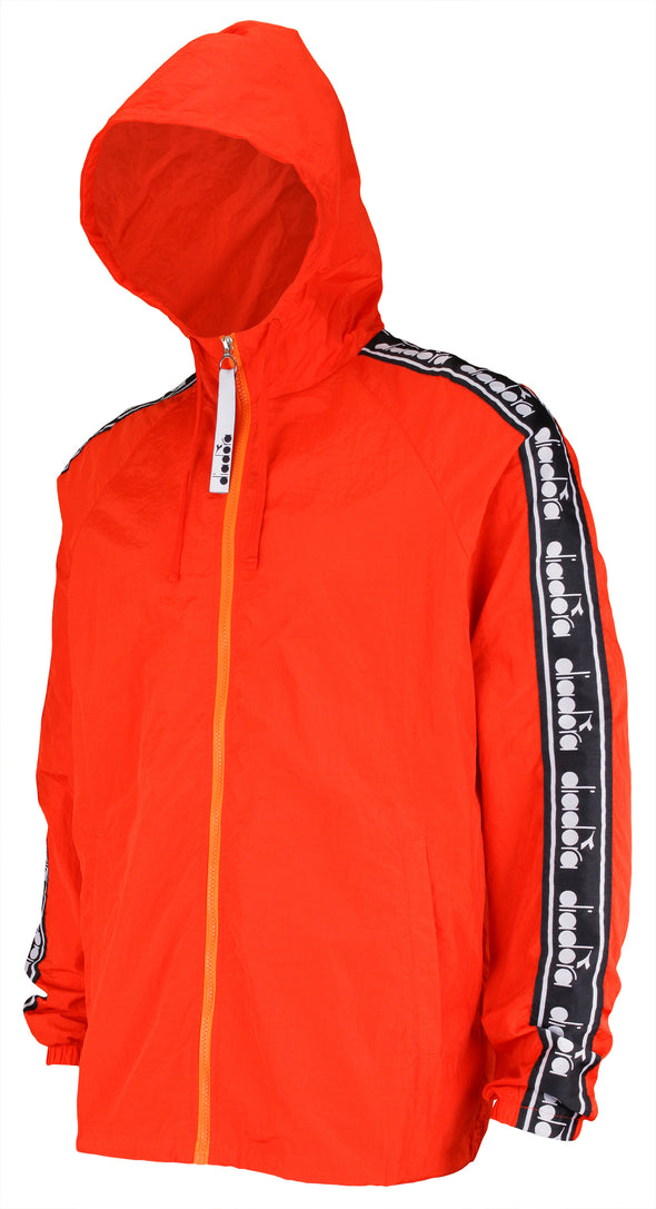 Diadora Men's Trofeo Full Zip Hooded Jacket, Color Options