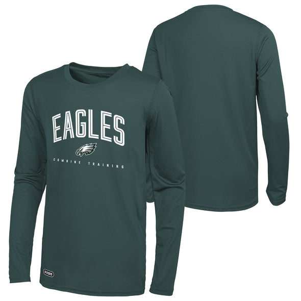 Outerstuff NFL Men's Philadelphia Eagles Up Field Performance T-Shirt Top