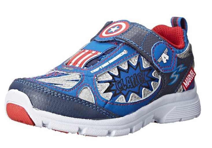 Stride Rite Batman Shoes Light Up Athletic Sneaker Spiderman Light