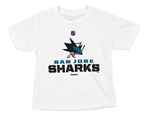 Reebok NHL Youth San Jose Sharks "Clean Cut" Short Sleeve Graphic Tee