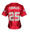 Reebok Women's NFL Kansas City Chiefs Jamaal Charles # 25 Dazzle Jersey