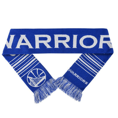 Forever Collectibles NBA Golden State Warriors Acrylic Wordmark Logo Scarf