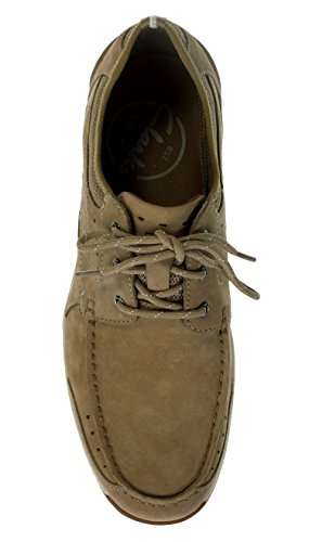Clarks Men's Waktins Race Casual Lace Up Oxfords Shoes - Taupe Nubuck