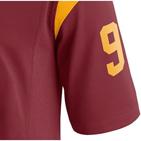 Nike USC Trojans NCAA Kids #9 Replica Football Jersey, Cardinal Red