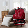 Northwest NCAA Oklahoma Sooners Raschel Throw Blanket
