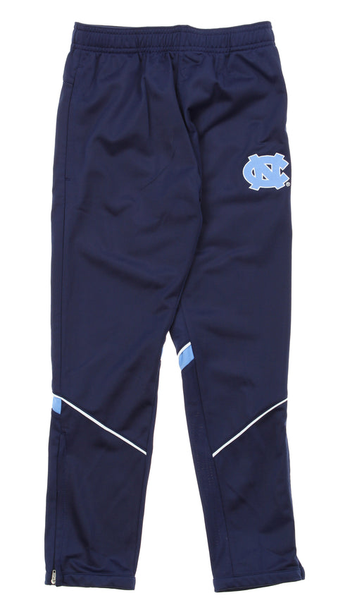 NCAA Youth Boys North Carolina Tarheels Precision Field Track Pants, Navy