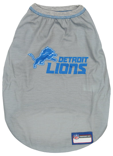 Zubaz X Pets First NFL Detroit Lions Team Pet T-Shirt For Dogs