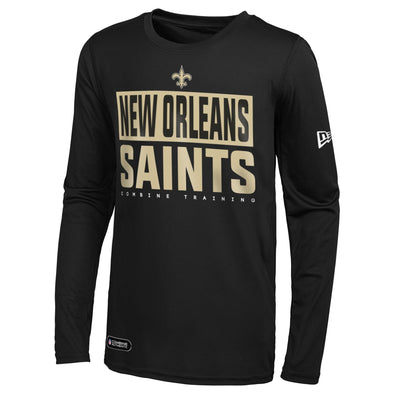 New Era NFL Men's New Orleans Saints Off-Sides Long Sleeve T-Shirt