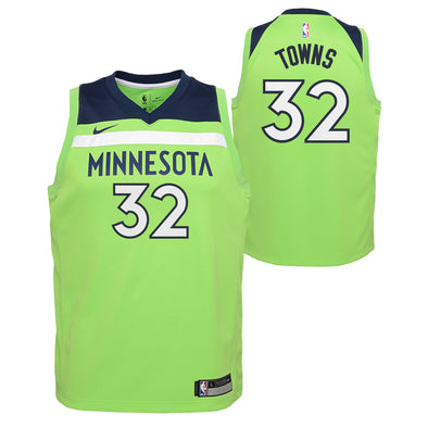 Nike NBA Karl-Anthony Towns Minnesota Timberwolves #32  Swingman Statement Jersey
